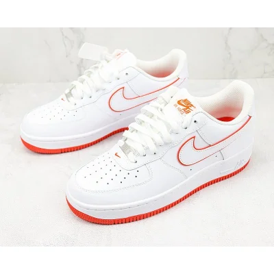 Nike Air Force 1 Low "White/Picante Red" фото № 5