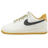 Nike Air Force 1 Low "Rice White/Yellow/Green Lacing"
