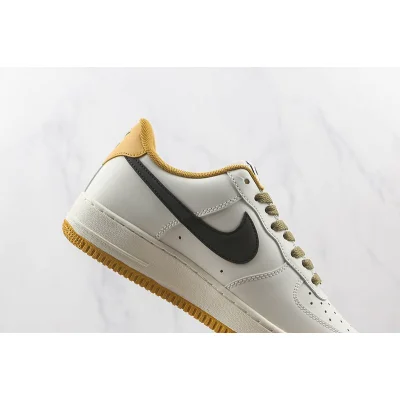 Nike Air Force 1 Low "Rice White/Yellow/Green Lacing" фото № 3