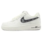 Louis Vuitton x Nike Air Force 1 Low "Cream/Black/Grey"