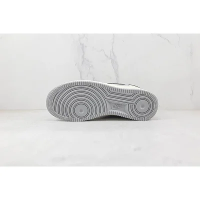Nike Air Force 1 07 Low "Light Grey/White/Black" фото № 8