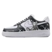 Kaws x Nike Air Force 1 Low 07 "White/Black/Grey"