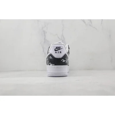 Kaws x Nike Air Force 1 Low 07 "White/Black/Grey" фото № 9