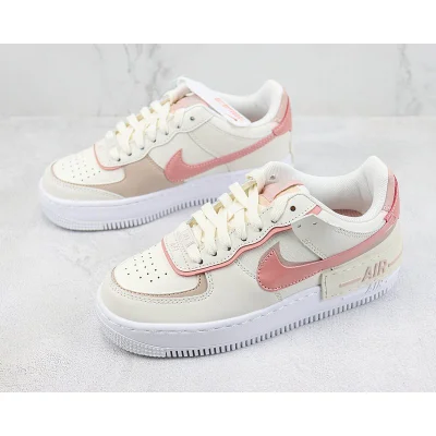Nike Air Force 1 Shadow "White/Pink" фото № 5