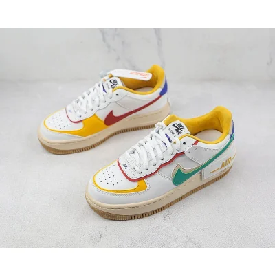 Nike Air Force 1 Low "Shadow/White/Multi" фото № 5