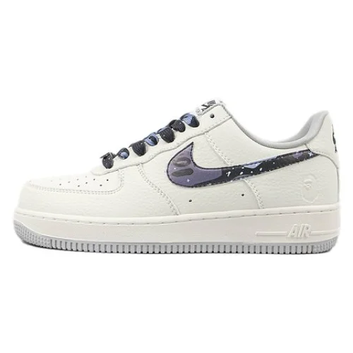 Bape x Nike Air Force 1 07 Low "White/Blue"