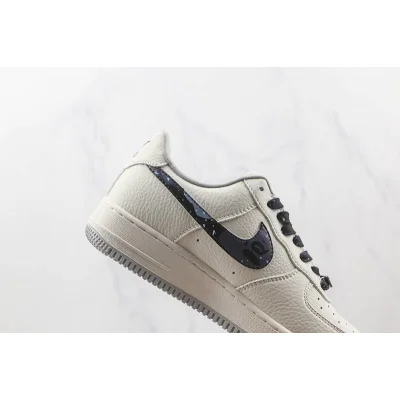 Bape x Nike Air Force 1 07 Low "White/Blue" фото № 4
