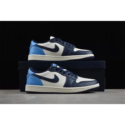 Nike Air Jordan 1 Retro Low OG "Obsidian UNC" фото № 9
