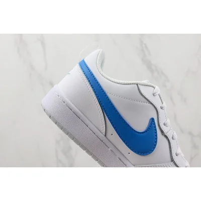 Nike Court Borough Low 2 "White/Sea Blue" фото № 3