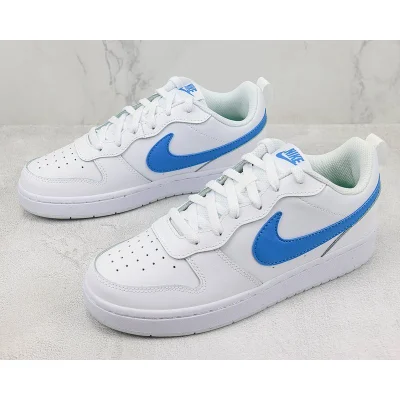 Nike Court Borough Low 2 "White/Sea Blue" фото № 5