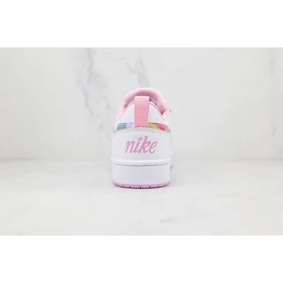 Nike Court Borough Low 2 SE "Floral Pink/White" фото № 9
