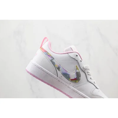 Nike Court Borough Low 2 SE "Floral Pink/White" фото № 4