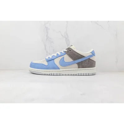 Nike Dunk Low "PRM White/Navy Blue/Silver/Grey" фото № 2 Nike Dunk Low "PRM White/Navy Blue/Silver/Grey" фото № 2