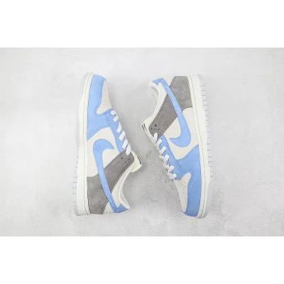 Nike Dunk Low "PRM White/Navy Blue/Silver/Grey" фото № 6 Nike Dunk Low "PRM White/Navy Blue/Silver/Grey" фото № 6