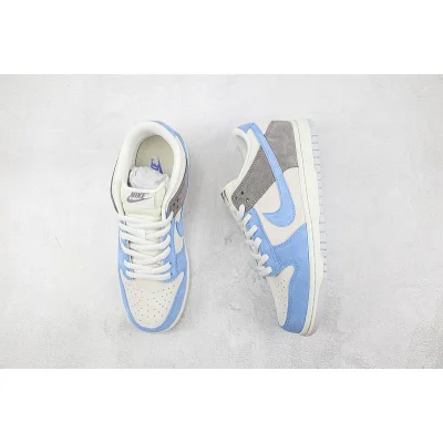 Nike Dunk Low "PRM White/Navy Blue/Silver/Grey" фото № 7 Nike Dunk Low "PRM White/Navy Blue/Silver/Grey" фото № 7