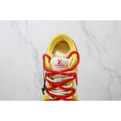 Louis Vuitton x Nike Dunk Low "Dandelion Yellow/Red/White" фото № 5 Louis Vuitton x Nike Dunk Low "Dandelion Yellow/Red/White" фото № 5