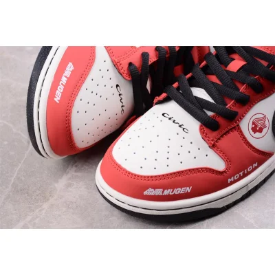 Nike Dunk Low Racers "Red/White/Gray" фото № 4