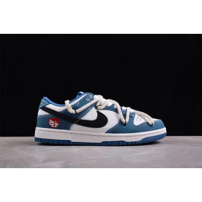 Nike Dunk Low Rope Laces "Denim/Heart" фото № 6