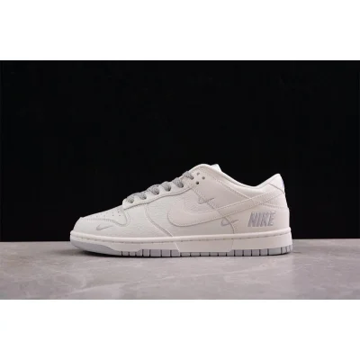 Nike Dunk Low "Triple White" фото № 5