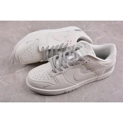 Nike Dunk Low "Triple White" фото № 3