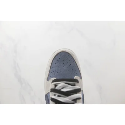 Nike Dunk Low SE 85 Double Swoosh "Grey/Dark Blue" фото № 3