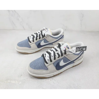 Nike Dunk Low SE 85 Double Swoosh "Grey/Dark Blue" фото № 5