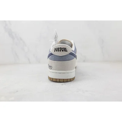 Nike Dunk Low SE 85 Double Swoosh "Grey/Dark Blue" фото № 8