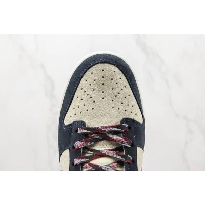 Nike Dunk Low LX "Black Suede Team Gold" фото № 4