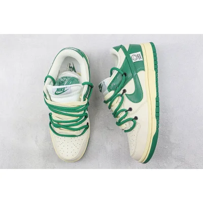 Nike Dunk Low Retro XD "White/Green" фото № 6