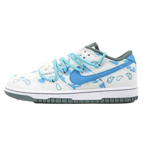 Nike Dunk Low "White/Blue/Light Blue"