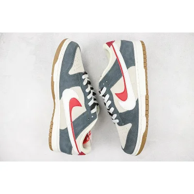Nike Dunk Low Double Swoosh "Sail Grey" фото № 7