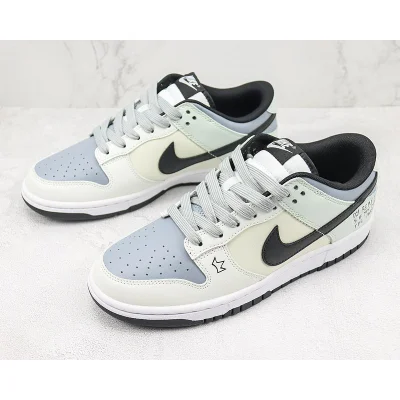 Nike Dunk Low "Cream/Grey/Black" фото № 5