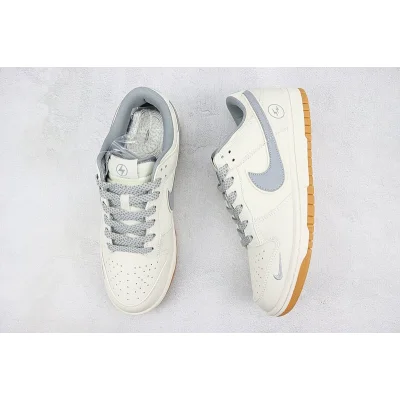Nike Dunk Low "Off White/Light Grey/Beige" фото № 6