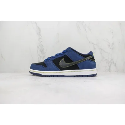 Nike Dunk Low "Midnight Navy/Black/Grey" фото № 2