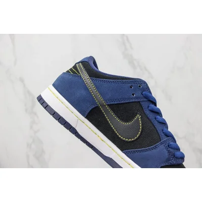Nike Dunk Low "Midnight Navy/Black/Grey" фото № 3