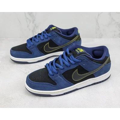Nike Dunk Low "Midnight Navy/Black/Grey" фото № 5