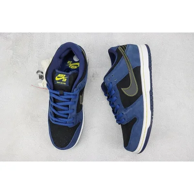 Nike Dunk Low "Midnight Navy/Black/Grey" фото № 6