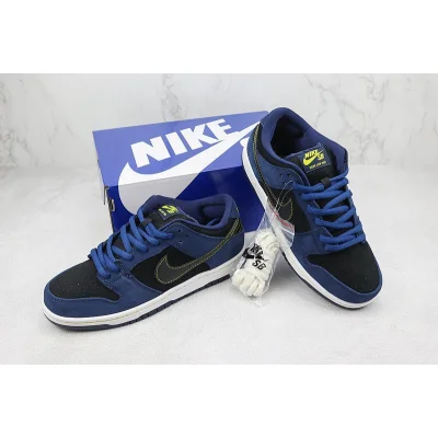 Nike Dunk Low "Midnight Navy/Black/Grey" фото № 7