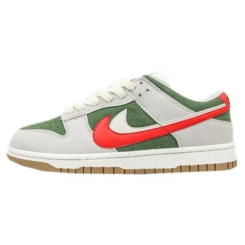 Nike Dunk Low "Sail Green/Red"