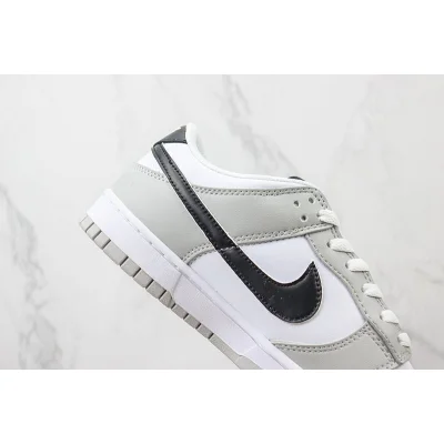 Nike Dunk Low "White/Wolf Grey/Black" фото № 3