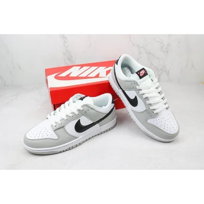 Nike Dunk Low "White/Wolf Grey/Black" фото № 7