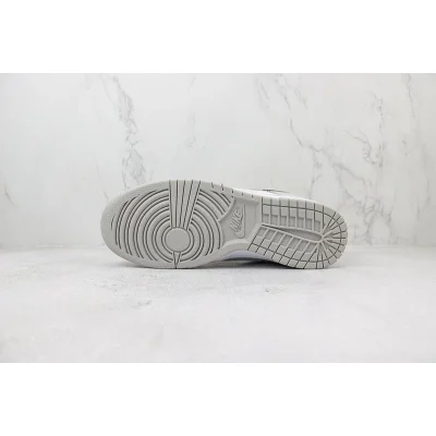 Nike Dunk Low "White/Wolf Grey/Black" фото № 8