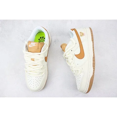 Nike Dunk Low "Bear/Beige/Cream" фото № 6