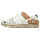 Stussy x Nike Dunk Low "Cream/Gossamer/Beige"