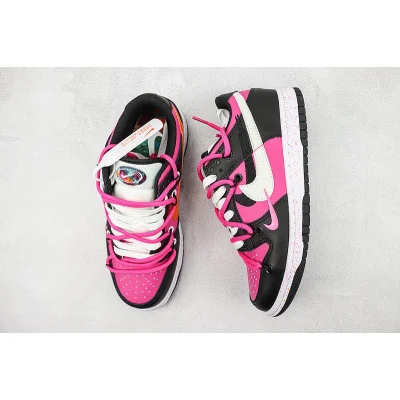 Nike Dunk Low Multi Swoosh "Pink/Black" фото № 6 Nike Dunk Low Multi Swoosh "Pink/Black" фото № 6