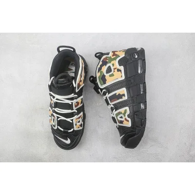 Nike Air More Uptempo "Black Sail Camo/Green/Brown" фото № 6 Nike Air More Uptempo "Black Sail Camo/Green/Brown" фото № 6