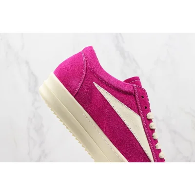 Rick Owens Vintage Low "Hot Pink/Milk" фото № 3