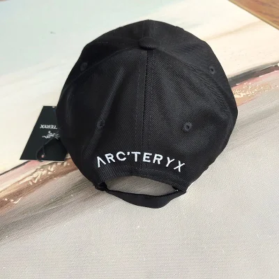 Кепка Arcteryx Skeleton Logo "Black" фото № 2