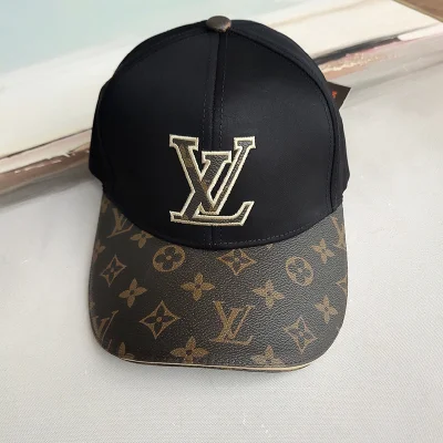 Кепка Louis Vuitton With Branded Visor "Black" фото № 5