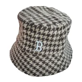 Панамка MLB With Brand Print "Brown/Beige"